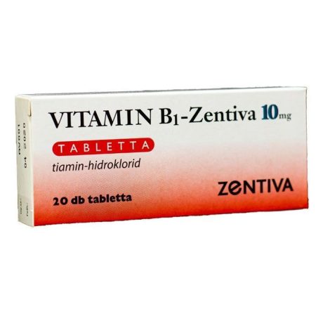 VITAMIN B1-ZENTIVA 10 mg tabletta 20 db
