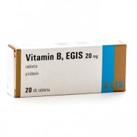 VITAMIN B6 EGIS 20 mg tabletta 20 db