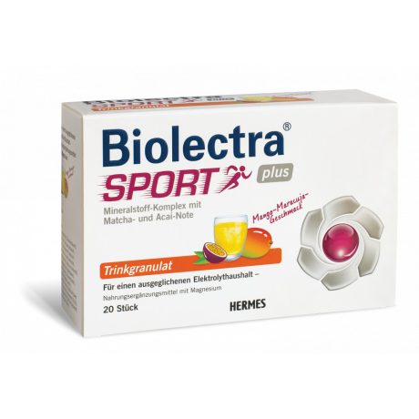 BIOLECTRA SPORT plus granulátum magnéziummal 20 db