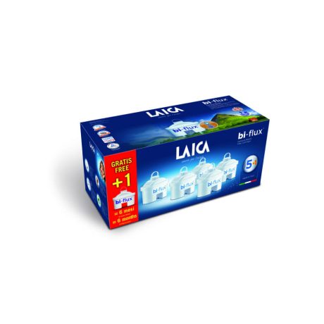 LAICA BI-FLUX Univerzális 5+1 db ajándék vízszűrőbetét 6 db