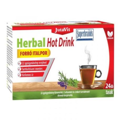 JUTAVIT HERBAL HOT DRINK forró italpor 24 db