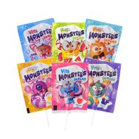   VITAMONSTERS IMMUNO nyalóka 100 db/csomag - 1 db nyalóka véletlenszerűen