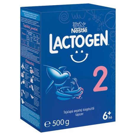 LACTOGEN 2 anyatej-kiegészítő tápszer 500 g