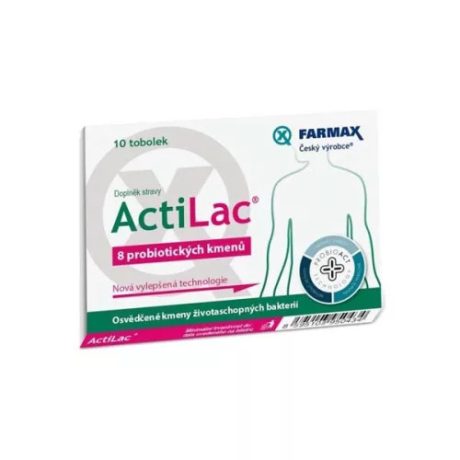 ACTILAC étrendkiegészítő 10 kapszula