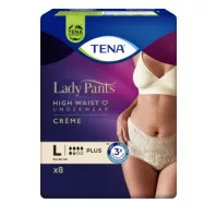 TENA LADY PANTS PLUS CREME (krém színű) L 8 db