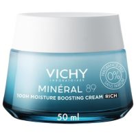 VICHY MINERAL 89 100h hidratáló arckrém illatmentes 50 ml