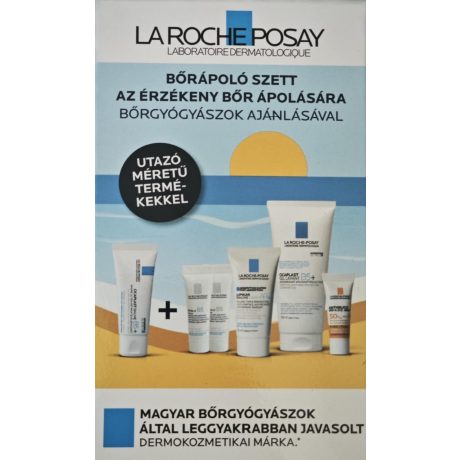 LA ROCHE-POSAY bőrápoló szett érzékeny bőrre