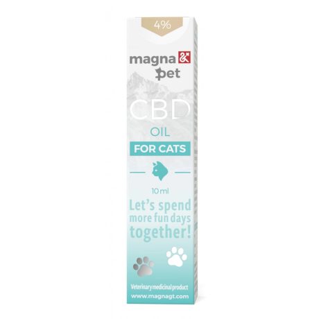 MAGNAPET CBD 4% olaj macskáknak 10 ml