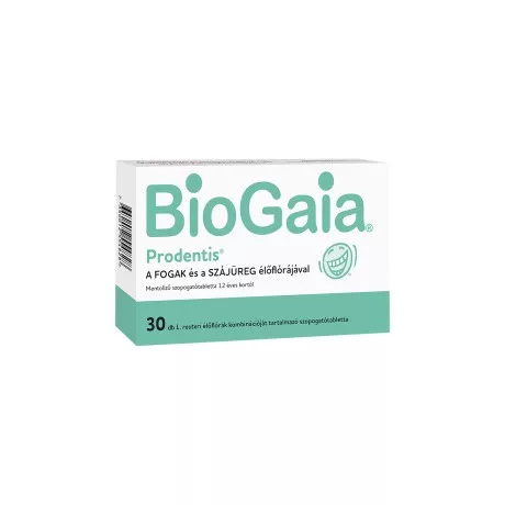 BIOGAIA PRODENTIS mentol ízű szopogatótabletta 30 db