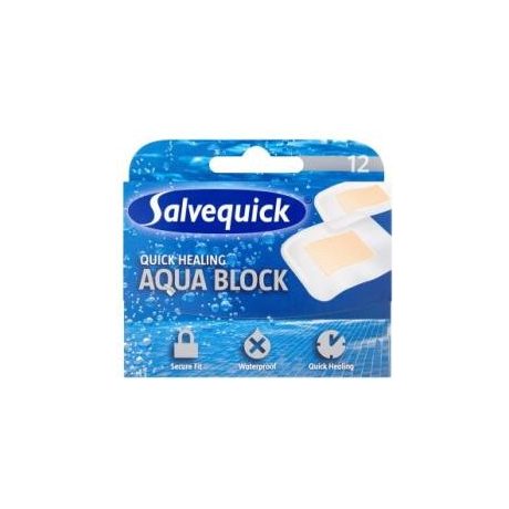 SALVEQUICK aqua block gyors gyógyulás sebtapasz 12 db