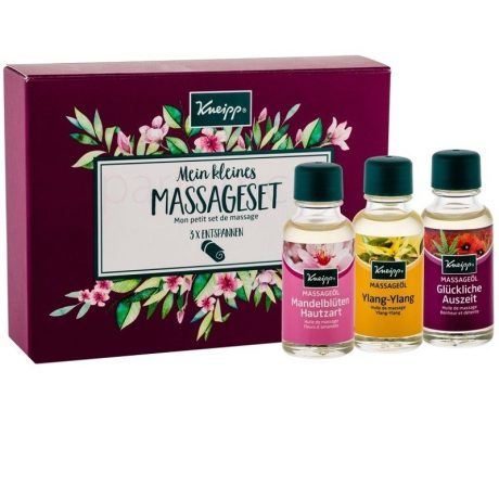 KNEIPP masszázsolaj szett 3x20 ml