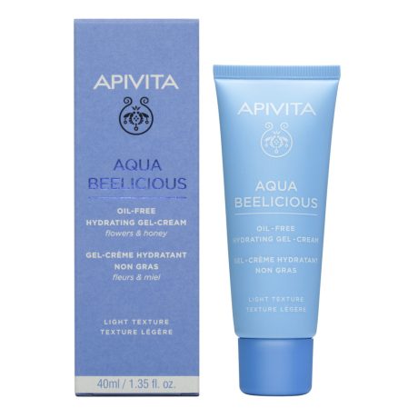 APIVITA AQUA BEELICIOUS hidratáló gél-krém light zsíros/kombinált bőrre 40 ml