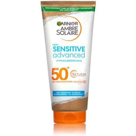 GARNIER AMBRE SOLAIRE naptej érzékeny bőrre SPF50+ 200 ml
