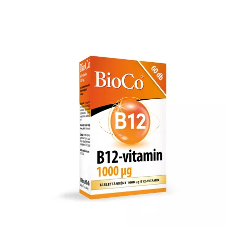 BIOCO B12-vitamin 1000 μg tabletta 60 db
