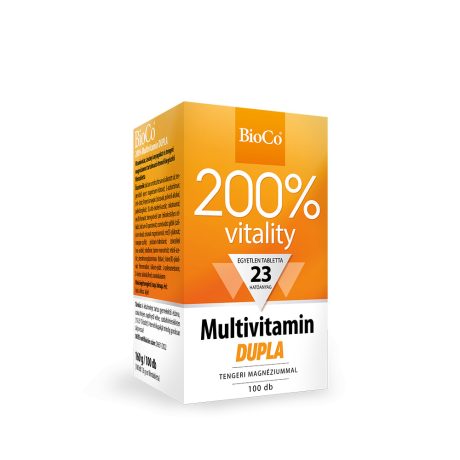 BIOCO Multivitamin DUPLA 200% Vitality 100 db