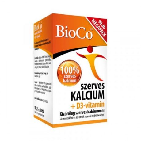 BIOCO szerves KALCIUM + D3-vitamin 90 db