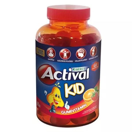 BÉRES ACTIVAL KID gumivitamin 90 db
