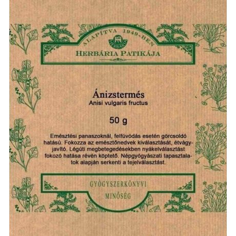 HERBÁRIA ÁNIZSTERMÉS 50 G