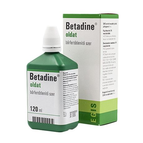 BETADINE fertőtlenítő oldat 120 ml