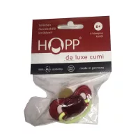   HOPP cseresznye játszócumi 6 hónapos kortól - fluoreszkáló ( véletlenszerű szín)