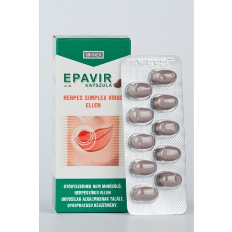 EPAVIR lágy kapszula 30 db