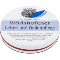   WÖRISHOFENER LEBER und GALLENPFLEGE májra, epebántalmakra 60 db