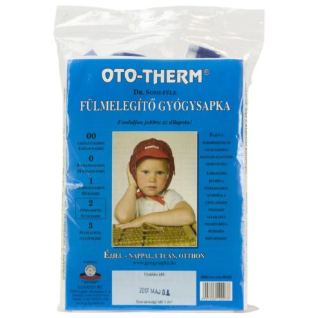 OTO-THERM FÜLMELEGÍTŐ gyógysapka 2-es méret 4-8 éves korig 1 db