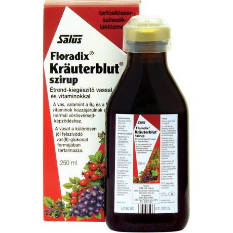 FLORADIX Kräuterblut szirup 250 ml