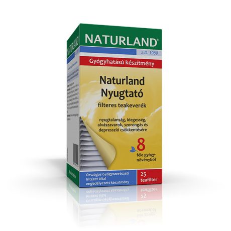 NATURLAND filteres nyugtató tea 25db