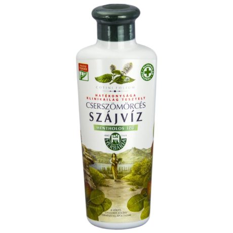 HERBÁRIA CSERSZÖMÖRCÉS MENTOLOS szájvíz 250 ml