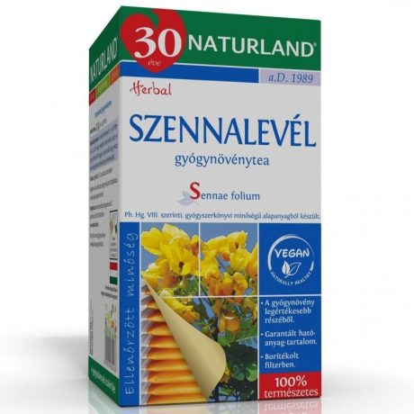 NATURLAND SZENNALEVÉL filteres tea 25 db