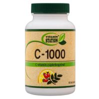   VITAMIN STATION 1000 mg C-VITAMIN CSIPKEBOGYÓVAL tabletta 120 db
