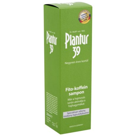 PLANTUR 39 KOFFEINES sampon 250 ml