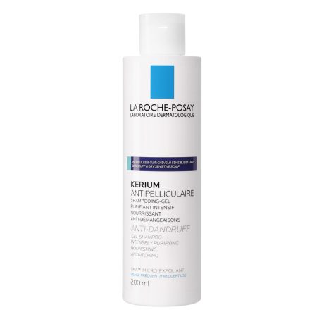 LA ROCHE-POSAY KERIUM ZSÍROS KORPA elleni sampon 200 ml