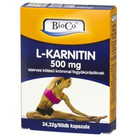 Mivolis L-karnitin étrend-kiegészítő kapszula B6-, Bvitaminnal és magnéziummal, 59 g | vakantie-zwitserland.nl