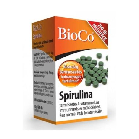 BIOCO SPIRULINA kapszula 200 DB