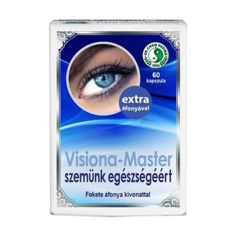 DR.CHEN VISIONA-MASTER lágyzselatin kapszula fekete áfonya kivonattal 60 DB