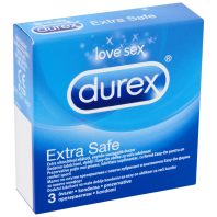 DUREX EXTRA SAFE SPERMICID óvszer 3 db