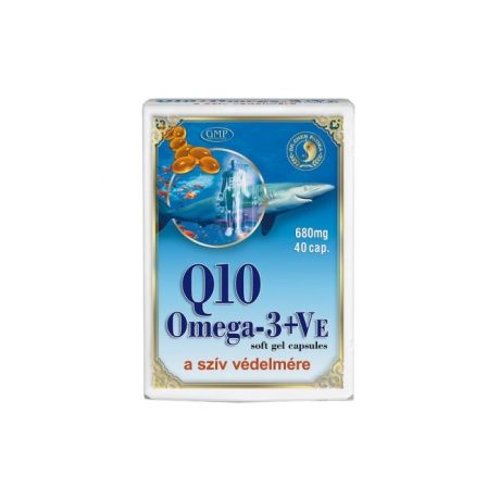 DR. CHEN Q10 OMEGA-3 + E-VITAMIN kapszula 40 db