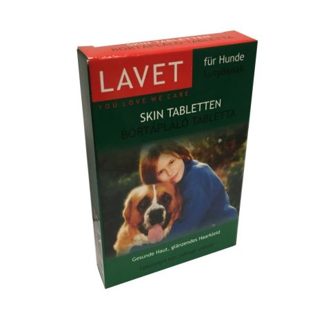 Lavet Bőrtápláló tabletta kutya 50x