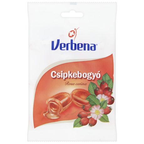 VERBENA csipkebogyó cukorka 60 g