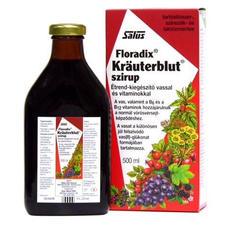 FLORADIX Kräuterblut szirup 500 ml