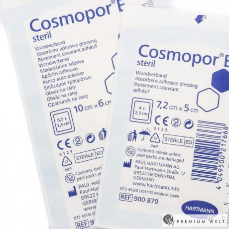 COSMOPOR(E) 10 cm x 6 cm steril sebtapasz 1 db