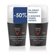 VICHY HOMME golyós izzadásgátló deo DUOPACK 50 ml