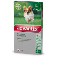 Advantix 40 0.4 ml 4 kg alatt 1x0.4ml