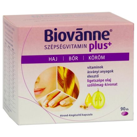 BIOVANNE PLUS SZÉPSÉG VITAMIN kapszula 90 db