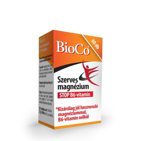 BIOCO SZERVES MAGNÉZIUM B6 tabletta 60 DB