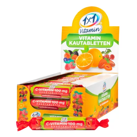 1X1 VITAMIN C-VITAMIN 100 mg eperízű rágótabletta 17 db