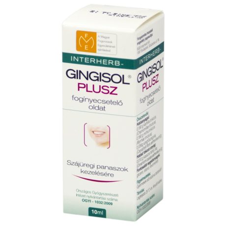 INTERHERB GINGISOL PLUSZ FOGÍNYECSETELŐ oldat 10 ml