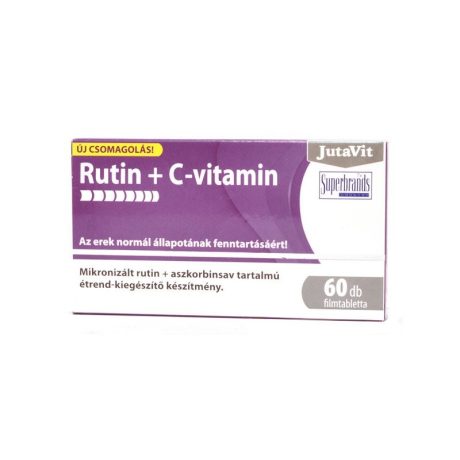 JUTAVIT RUTIN + C-VITAMIN tabletta 60 db